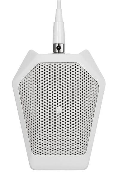 CARDIOID CONDENSER BOUNDARY MICROPHONE W/ INTEGRAL POWER MODULE, PHANTOM POWER ONLY, 120° ACCEPTANCE